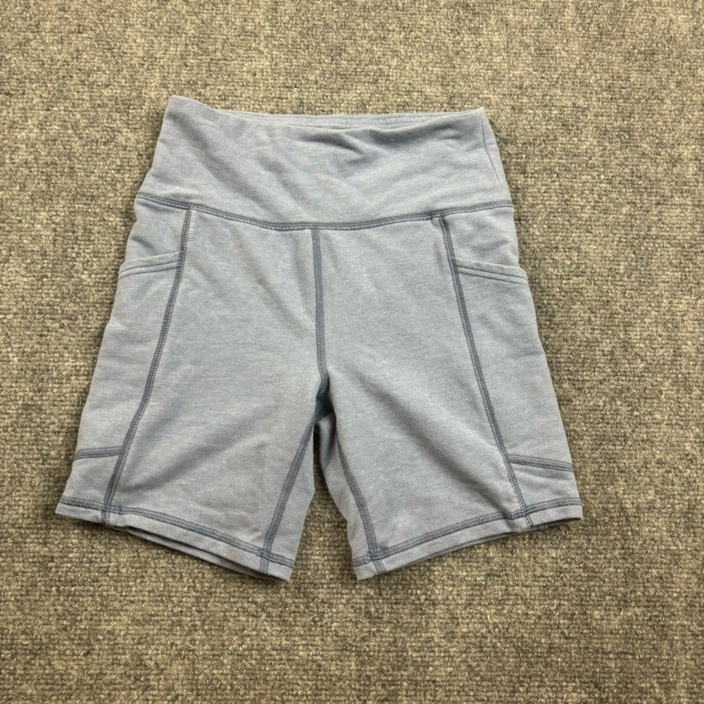 AMERICAN EAGLE Women’s Blue The Everything Pocket Bike Shorts size: XS